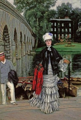 James Jacques Tissot - The Return From The Boating Trip