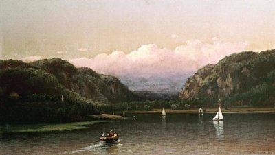 Lemuel Maynard Wiles - Highlands of The Hudson - View Near West Point