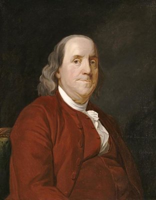 Joseph Wright - Benjamin Franklin