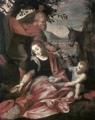 Frederico Barocci - Flight Into Egypt