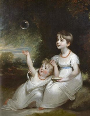 William Beechey - Giorgiana and Anna Waller