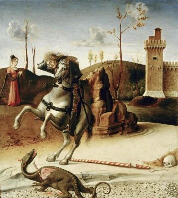 Saint George  from The Pala Pesaro