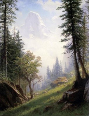 Albert Bierstadt - Among the Bernese Alps