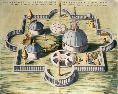 Joan Blaeu - Stellebourg Observatory and Instruments