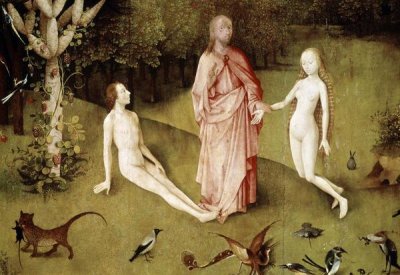 Hieronymus Bosch - Garden of Earthly Delights - Detail #1