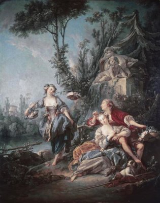 Francois Boucher - Flower Gatherers