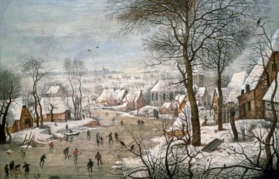 Pieter Bruegel the Younger - Winter Landscape #1