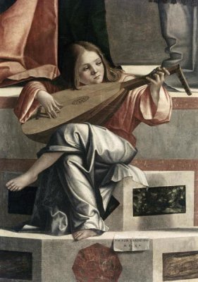 Vittore Carpaccio - Child With a Lute