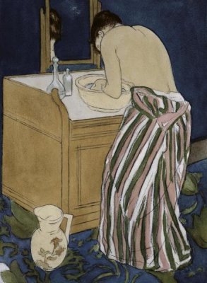 Mary Cassatt - Woman Bathing