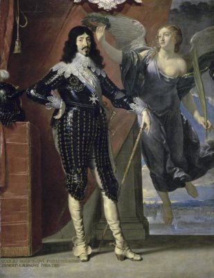 Philippe de Champaigne - Louis Xiii Crowned By Victory