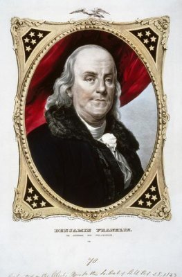 Currier and Ives - Benjamin Franklin