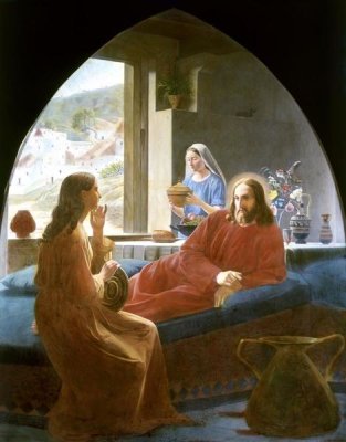 Christen Dalsgaard - Jesus With Mary & Martha
