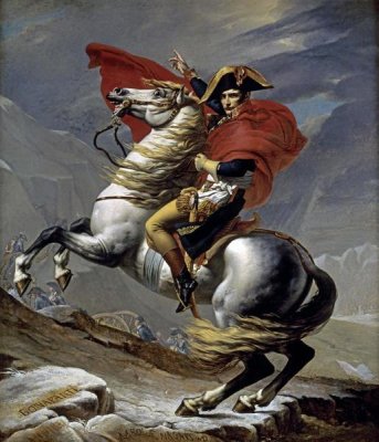 Jacques-Louis David - First Consul Crossing The Alps