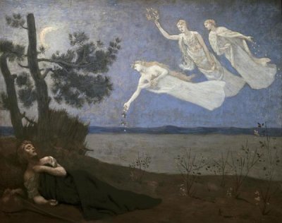 Pierre Puvis de Chavannes - Dream - Le Rêve