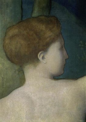 Pierre Puvis de Chavannes - The Imagination (Detail) II