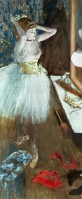 Edgar Degas - Dancer In Her Dressing Room