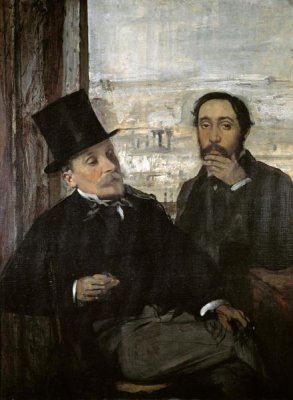 Edgar Degas - Degas and Evariste De Valernes