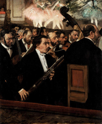 Edgar Degas - The Orchestra of the Opera