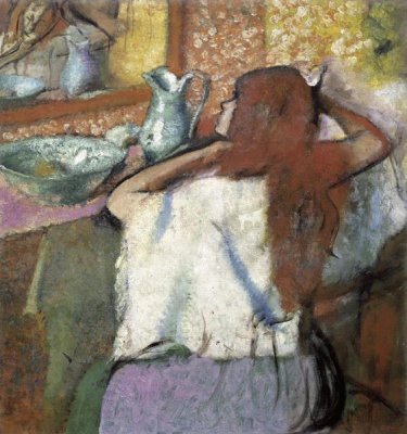 Edgar Degas - Woman at her Toilette