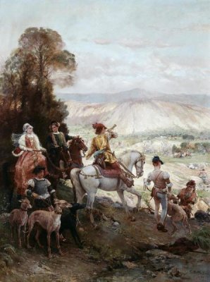 Cesare Agostino Detti - Hunting Party