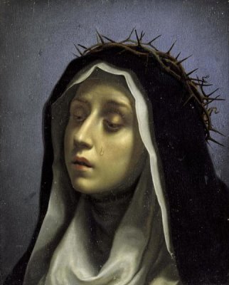 Carlo Dolci - Saint Catherine of Siena