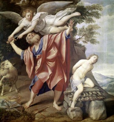 Domenichino - Abraham Sacrificing Isaac