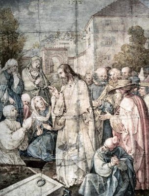 Albrecht Durer - Resurrection of Lazarus