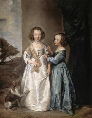 Anthony van Dyck - Philadelphia and Elisabeth Wharton