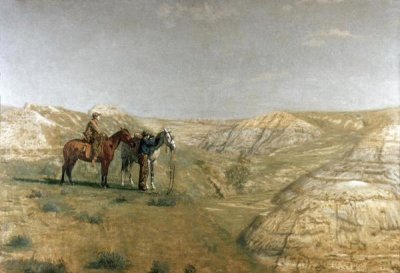 Thomas Eakins - Cowboys In The Badlands