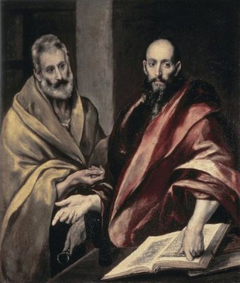 El Greco - Apostles St. Peter and St. Paul