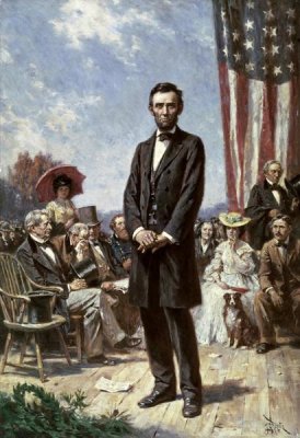 Jean Leon Gerome Ferris - The Gettysburg Address