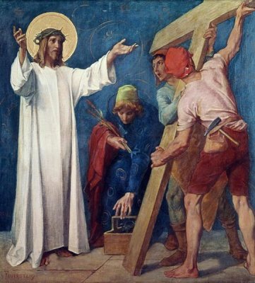 Martin Feuerstein - Jesus Carries His Cross, 2nd Station of The Cross