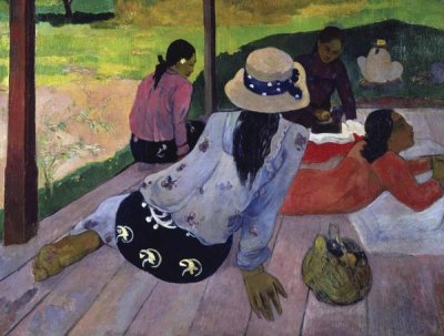 Paul Gauguin - The Nap (La Siesta)