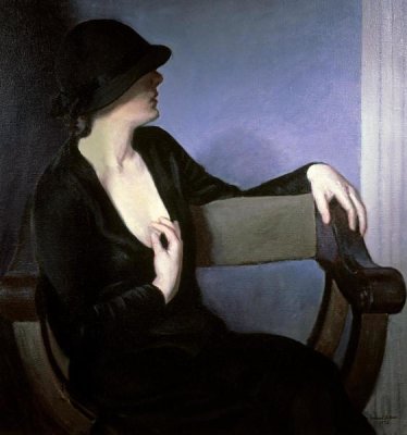 Bernhard Gutmann - Woman In Black