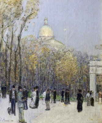 Childe Hassam - Boston Commons