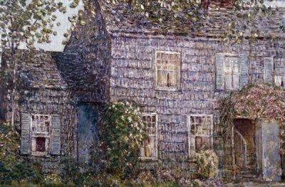 Childe Hassam - Hutchison House, East Hampton, Long Island