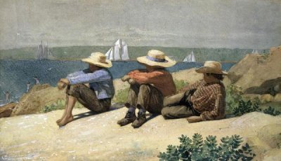 Winslow Homer - On the Beach
