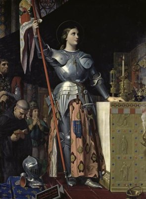 Jean Auguste Dominique Ingres - Joan of Arc at the Coronation of Charles VII