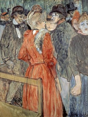 Henri Toulouse-Lautrec - Au Moulin de la Galette