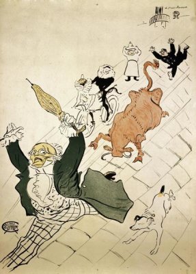 Henri Toulouse-Lautrec - La Vache Enragee