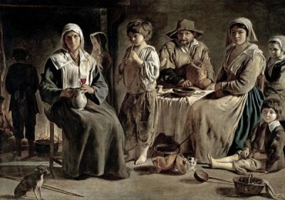 Louis Le Nain - Family of Peasants