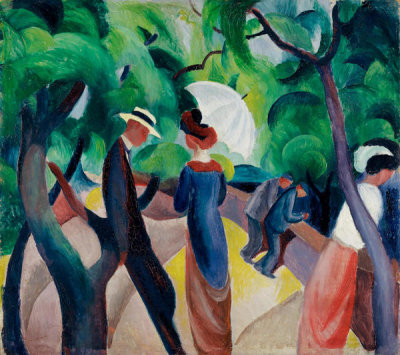 August Macke - Promenade