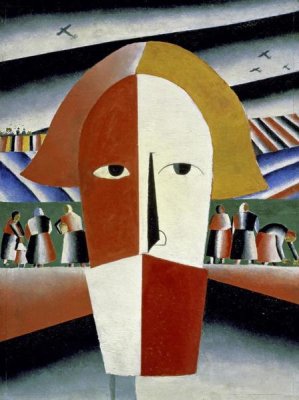 Kazimir Malevich - Peasant's Head