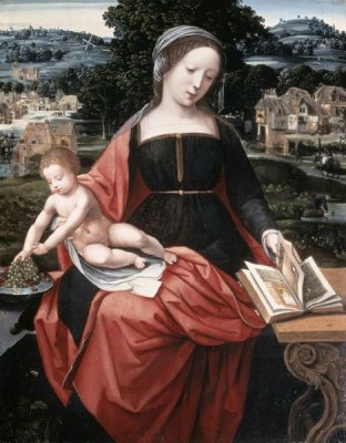 Master of Female Half-Lengths - Madonna & Child