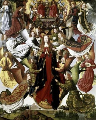 Master of the St. Lucy Legend - Mary Queen of Heaven - The St. Lucy Legend