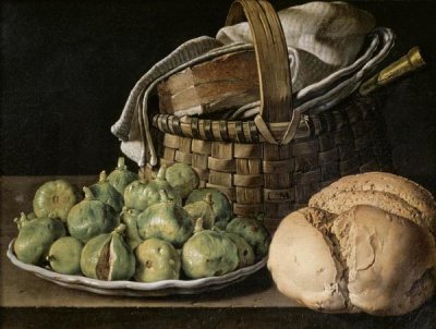 Luis Egidio Melendez - Still Life With Figs