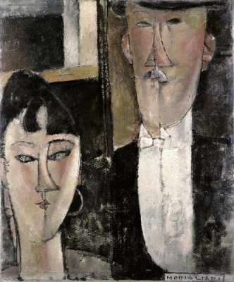 Amedeo Modigliani - Bride and Groom