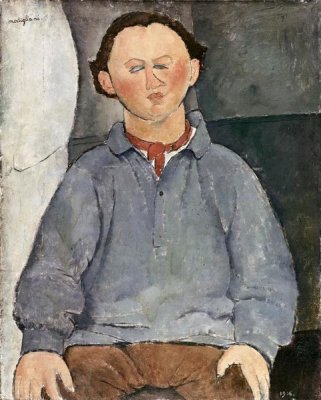 Amedeo Modigliani - Portrait of a Man