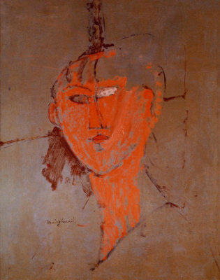 Amedeo Modigliani - The Red Head