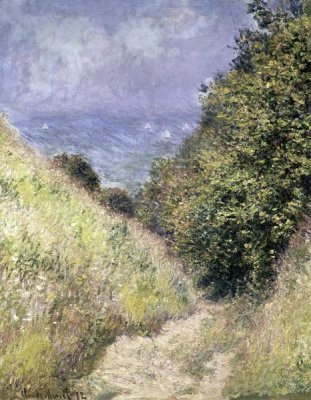 Claude Monet - Chemin de la Cavée, Pourville